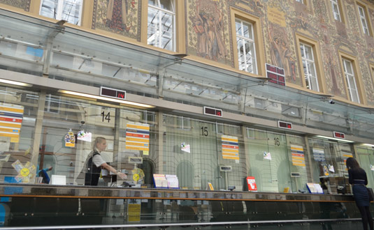 Почта в Праге