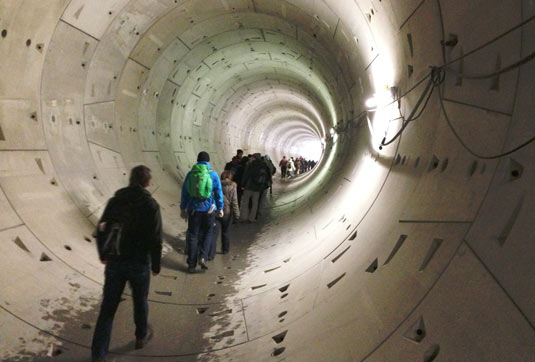 Туннели метро