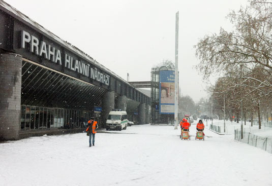 В Чехию должны придти снегопады