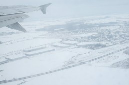В Праге борются со снежной стихией